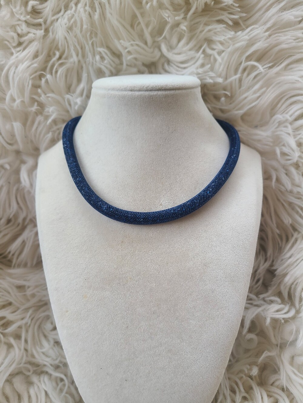 Swarovski Midnight Blue Stardust Choker/Bracelet- Excellent Condition
